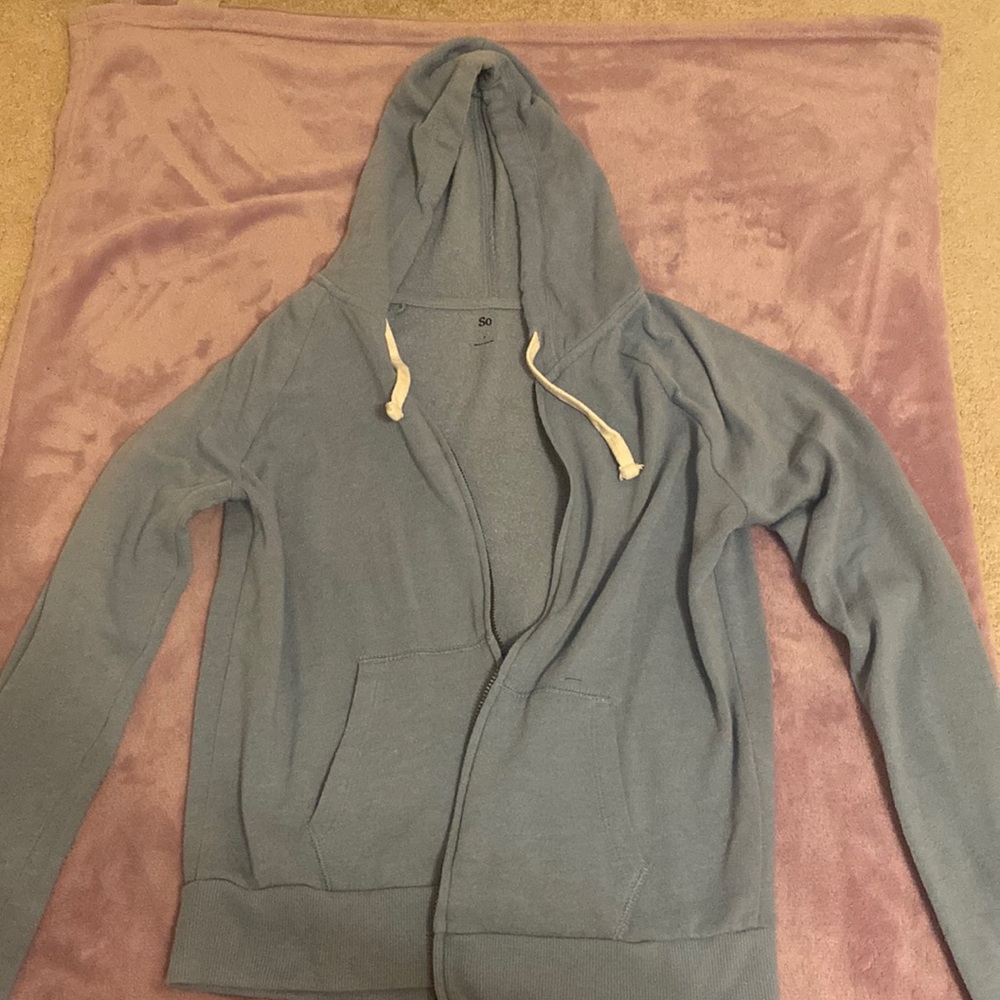“So” Zipup Hoodie